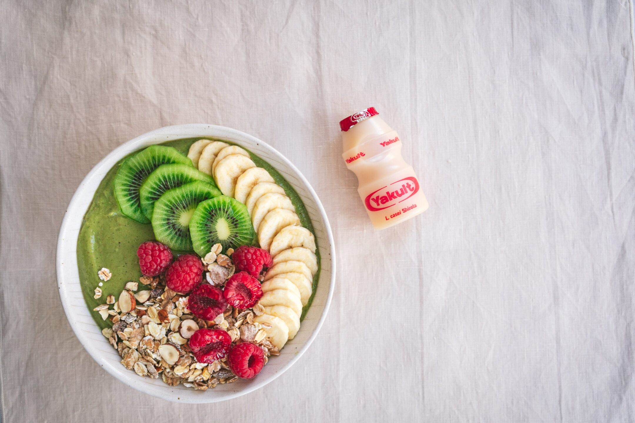 Green Smoothie Bowl mit Yakult