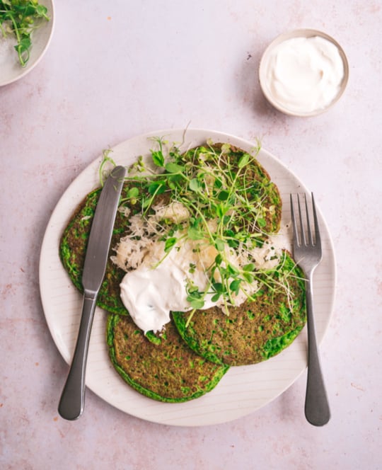 spinat pancakes recipe